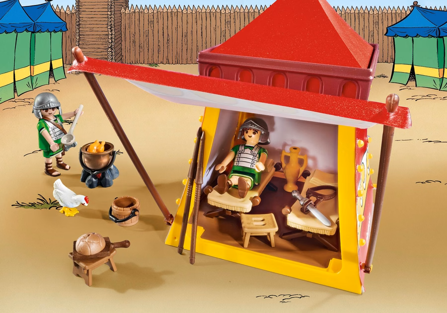 Astérix : La tente des légionnaires