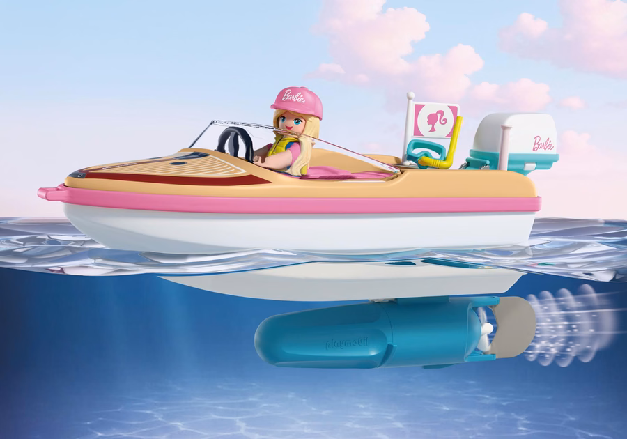 Bateau d'aventure PLAYMOBIL x Barbie™