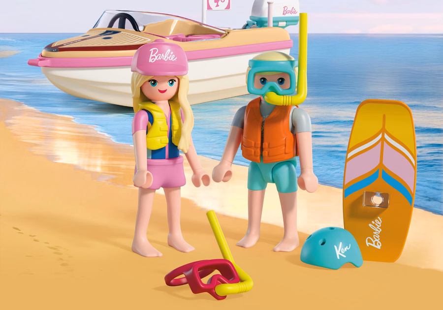 Bateau d'aventure PLAYMOBIL x Barbie™