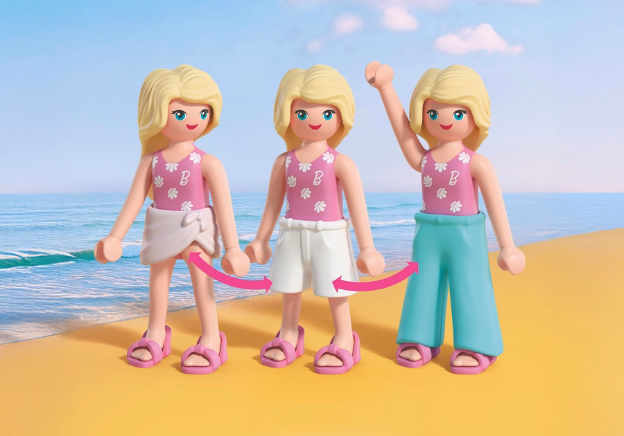 PLAYMOBIL x Barbie™ Habillage de plage