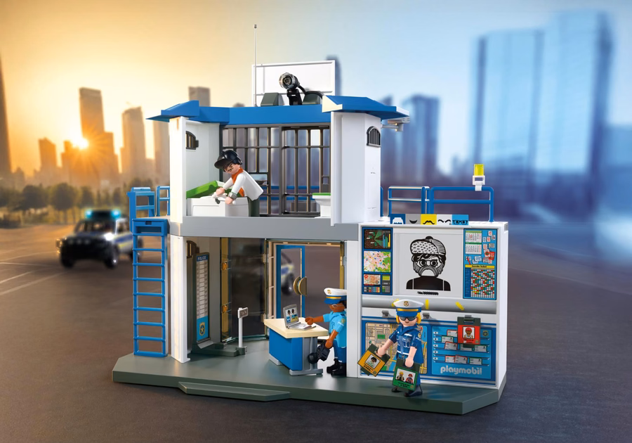 Commissariat de police avec salle d'enquête