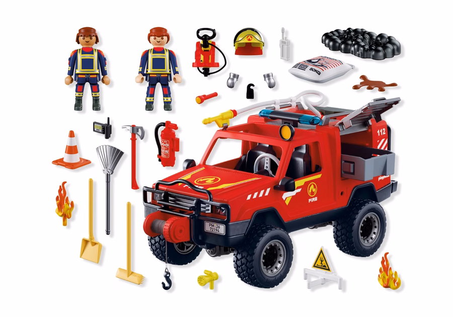 Camionnette de pompiers