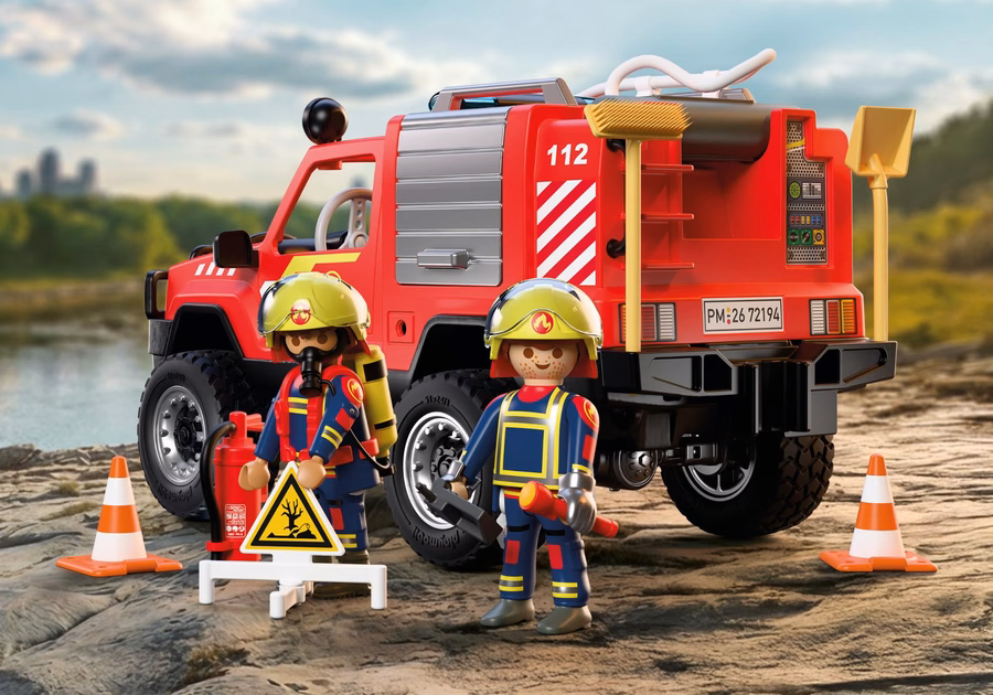 Camionnette de pompiers