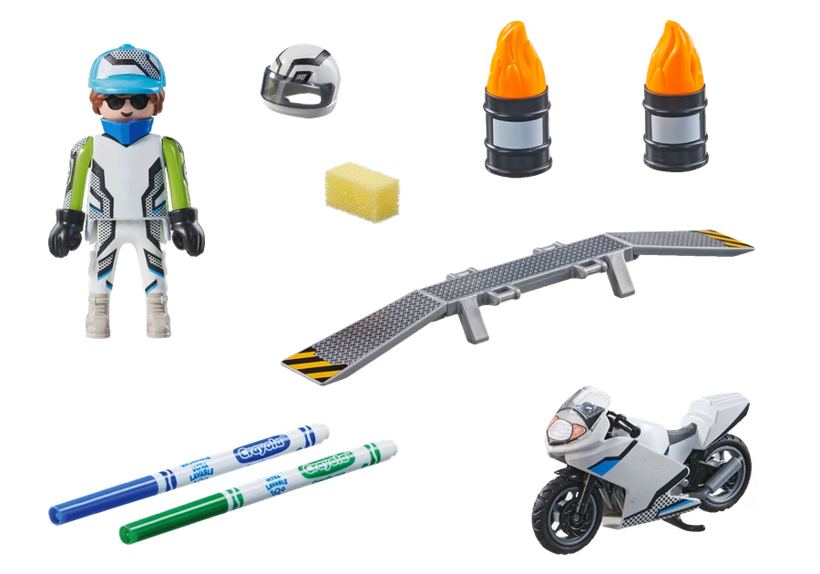 PLAYMOBIL Couleur : Moto