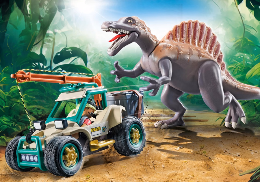 Attaque de Spinosaurus