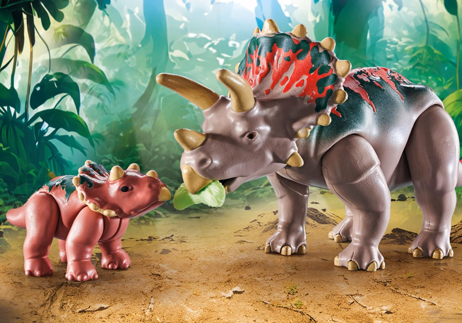 Famille des Tricératops