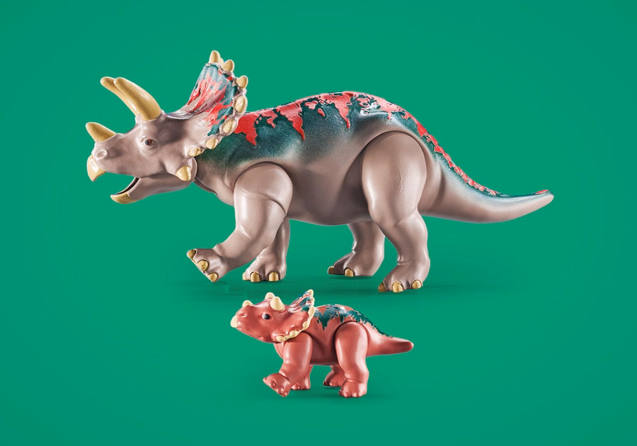 Famille des Tricératops