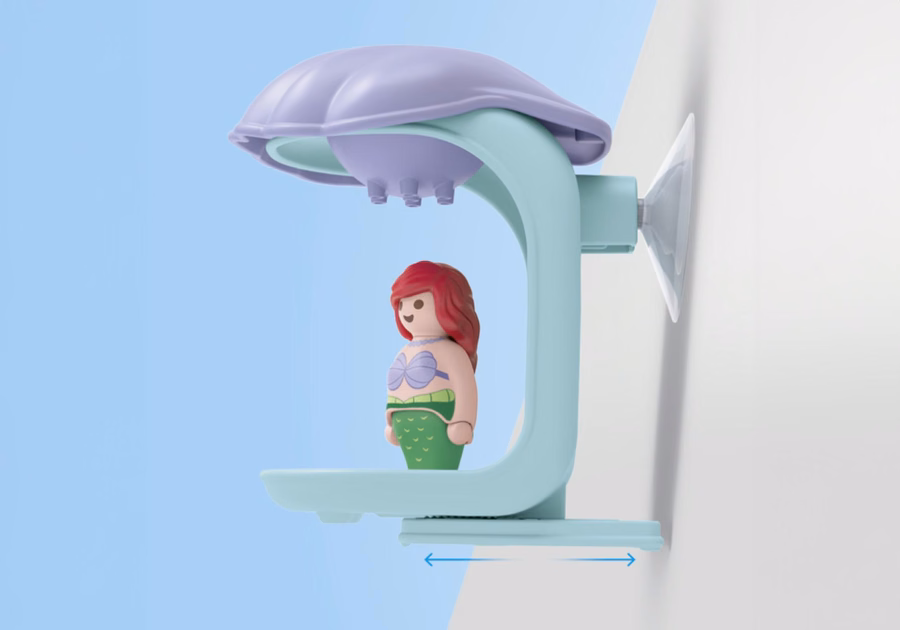 JUNIOR & Disney : La douche aux coquillages d'Ariel