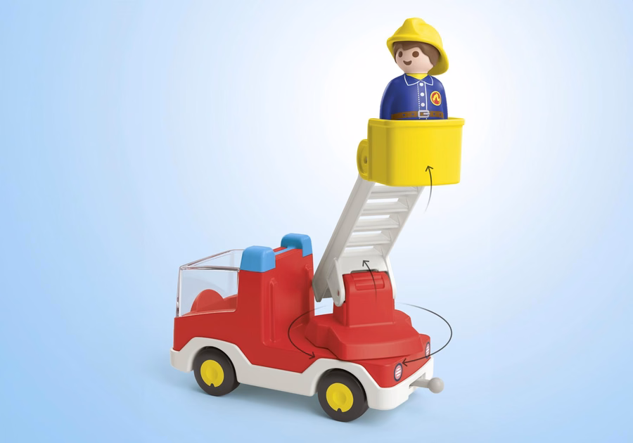 JUNIOR : Camion de pompiers à échelle