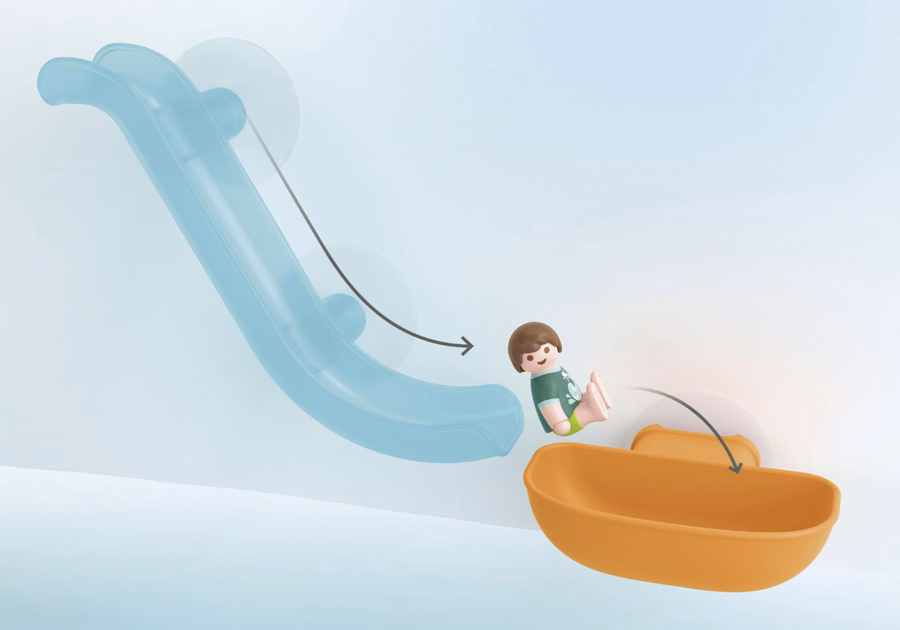 JUNIOR AQUA : Toboggan aquatique avec animaux marins