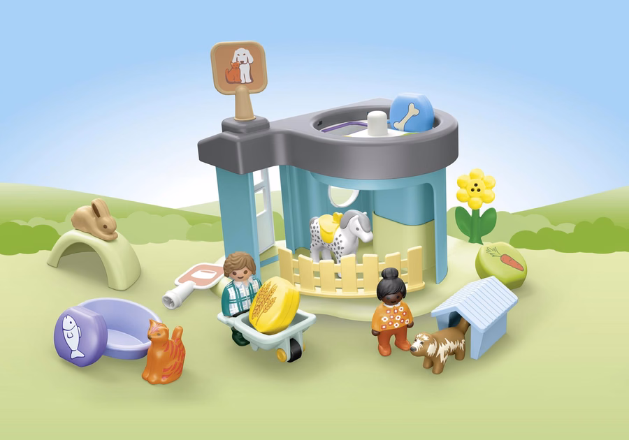 JUNIOR : Maison pour animaux avec distributeur de friandises