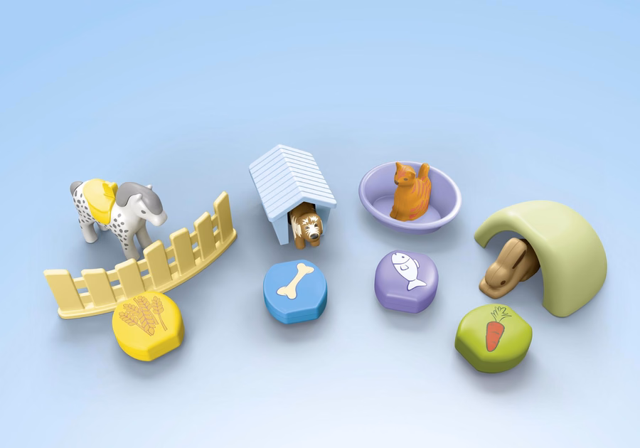 JUNIOR : Maison pour animaux avec distributeur de friandises
