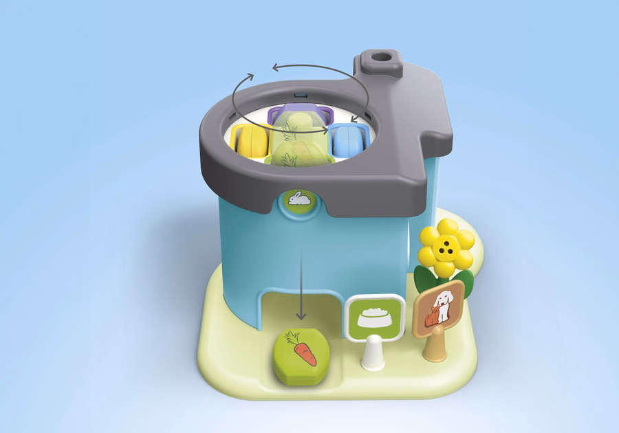 JUNIOR : Maison pour animaux avec distributeur de friandises