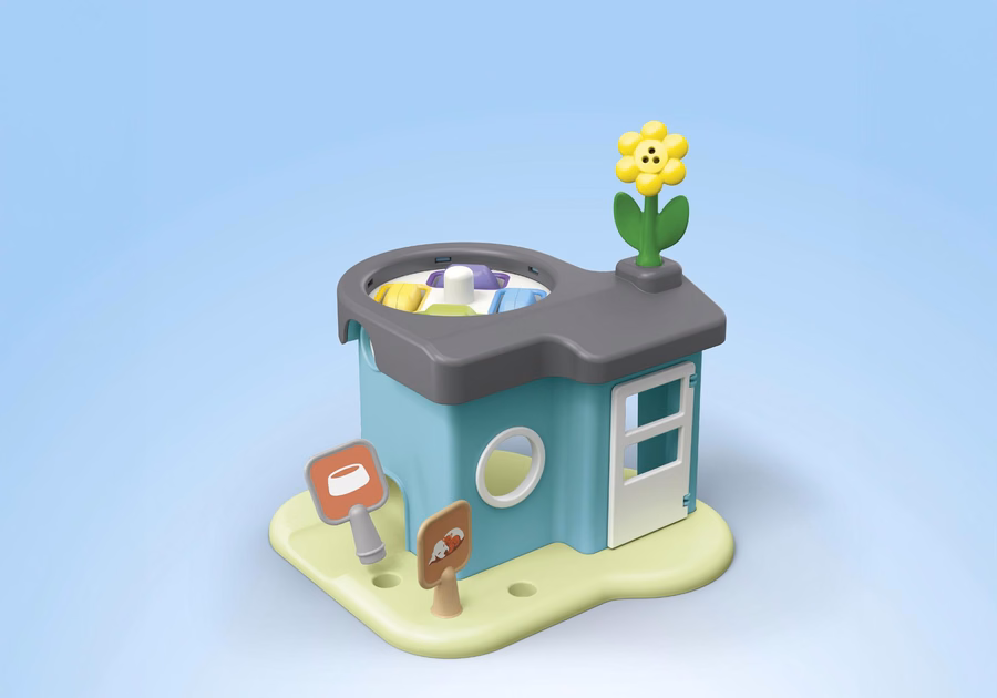 JUNIOR : Maison pour animaux avec distributeur de friandises