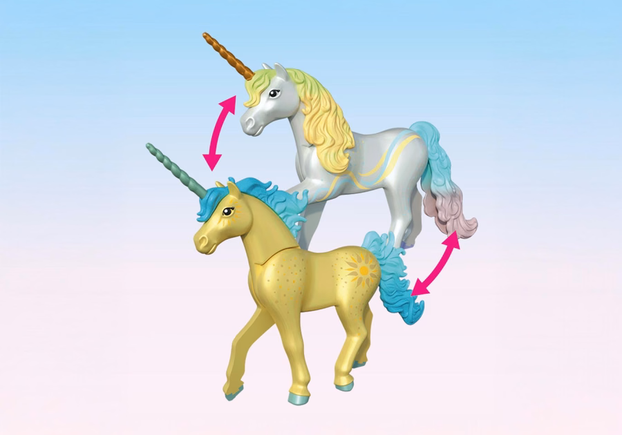 Licorne de collection : Sunshine Blossom avec fée