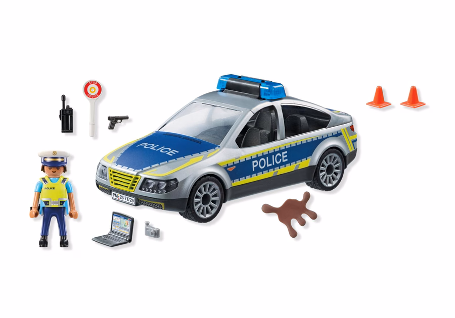 Voiture de patrouille de police