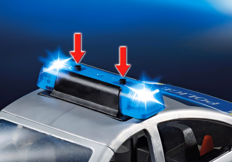 Voiture de patrouille de police