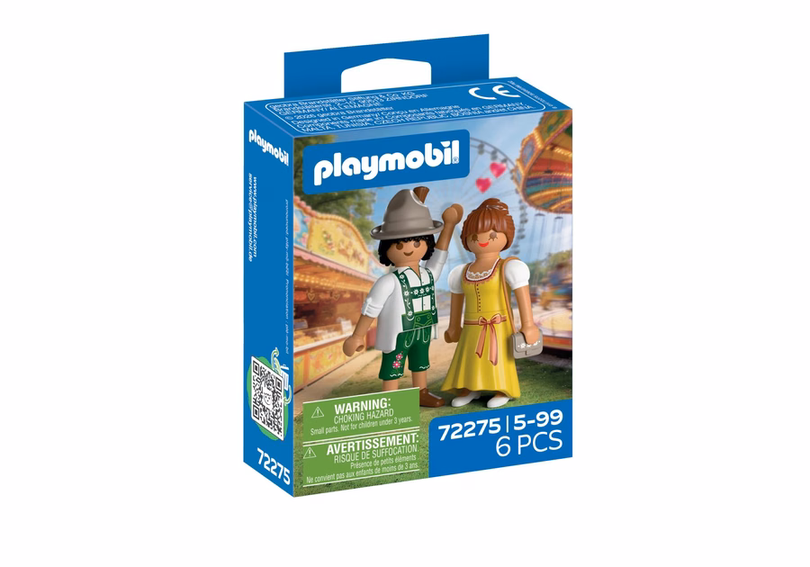 Couple en costume bavarois