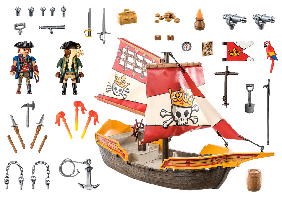 Petit bateau pirate