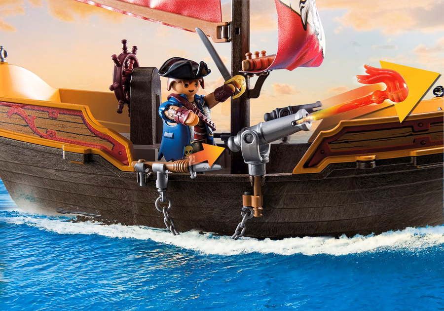 Petit bateau pirate