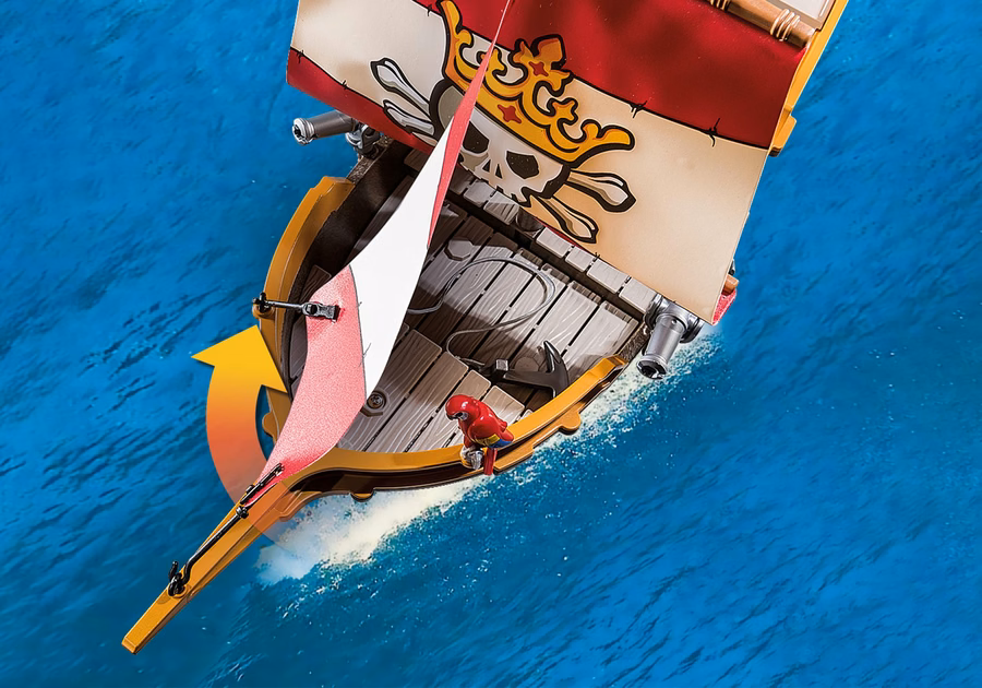 Petit bateau pirate