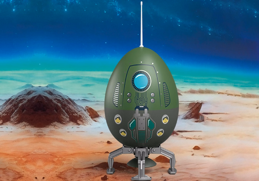 Jouer à Egg : L'espace