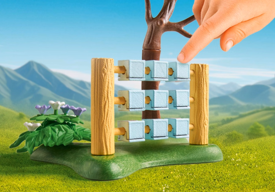 Jardin avec jeux royaux