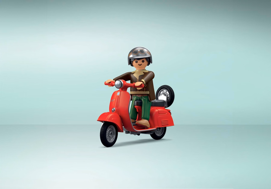 Garage Vespa des années 60