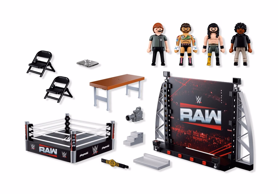 Coffret collector de bagues WWE® RAW